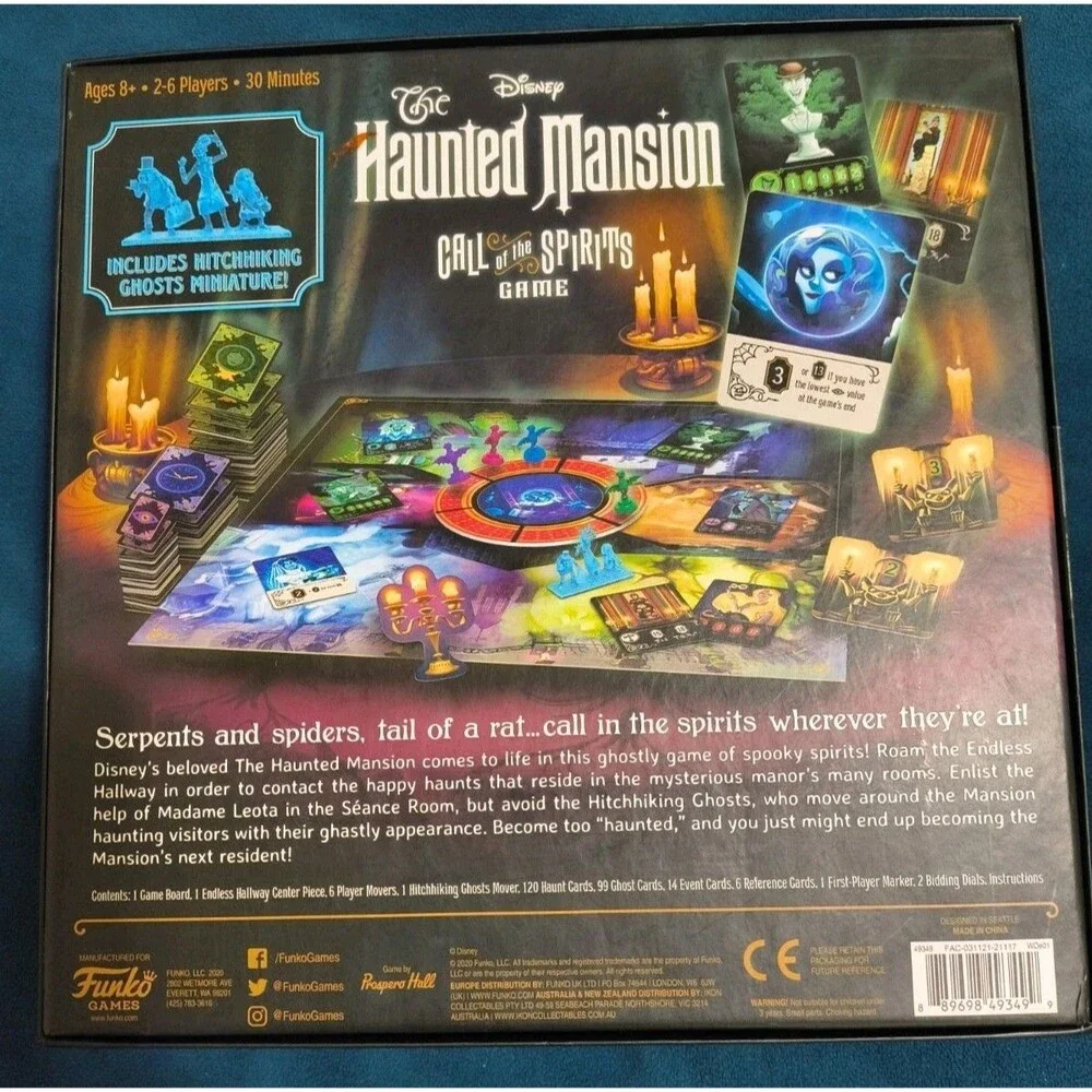 2020 Disney: The Haunted Mansion – Call of the Spirits Game 99% Complete